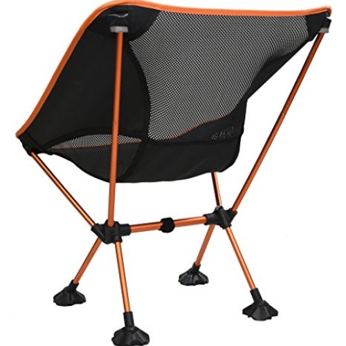 MARCHWAY Ultralight Folding Camping Chair with Anti-Sinking Wide F...
