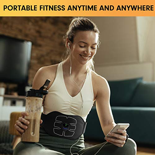 MarCoolTrip MZ ABS Stimulator,Ab Machine,Abdominal Toning Belt Wor...