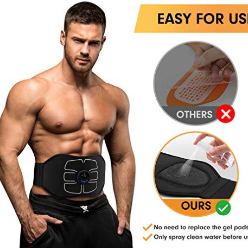 MarCoolTrip MZ ABS Stimulator,Ab Machine,Abdominal Toning Belt Wor...