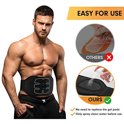 MarCoolTrip MZ ABS Stimulator,Ab Machine,Abdominal Toning Belt Wor...