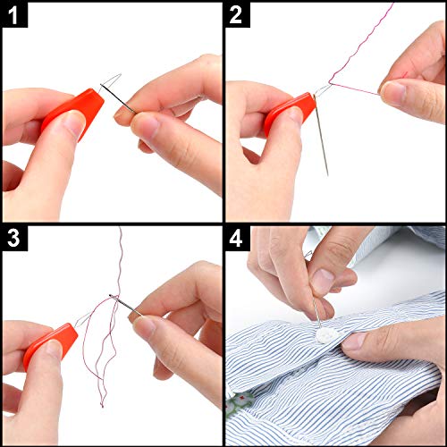 Sewing Kit, Zipper Portable Mini Sewing Kits for Adults, Kids, Tra...
