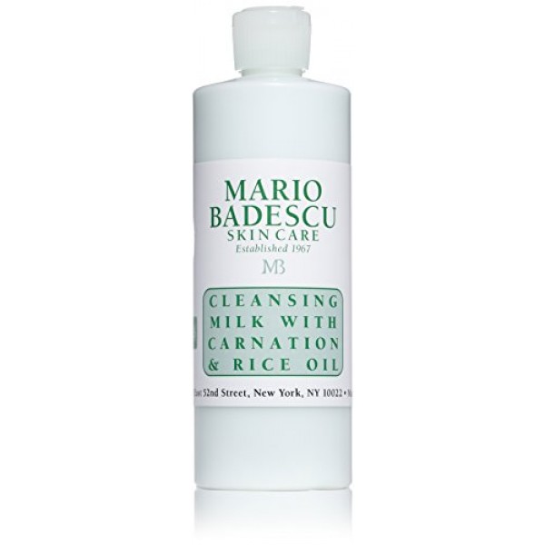Mario Badescu Cleansing Milk with Carnation & Rice Oil, 16 oz.