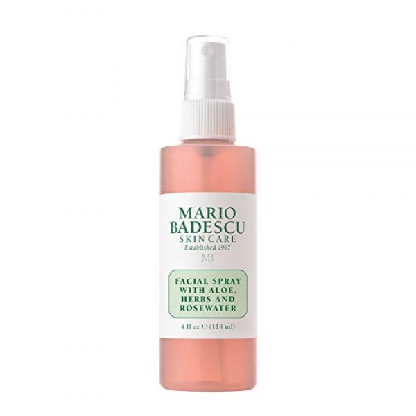 Mario Badescu Facial Spray with Aloe, Herbs and Rosewater for All ...