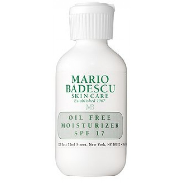Mario Badescu Oil Free Moisturizer SPF 17, 2 Fl Oz