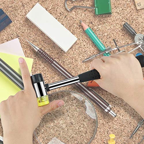 Marketty Tool 25mm Dual Head Nylon Rubber Hammer Jewelers Metal Ma...