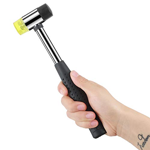 Marketty Tool 25mm Dual Head Nylon Rubber Hammer Jewelers Metal Ma...