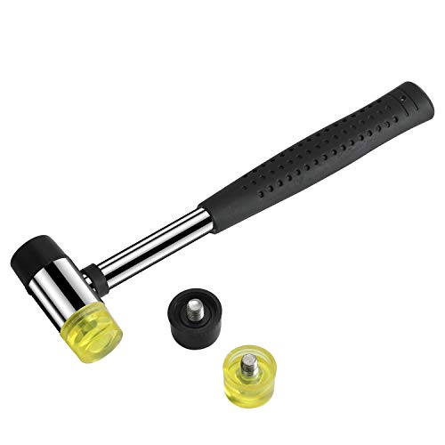 Marketty Tool 25mm Dual Head Nylon Rubber Hammer Jewelers Metal Ma...