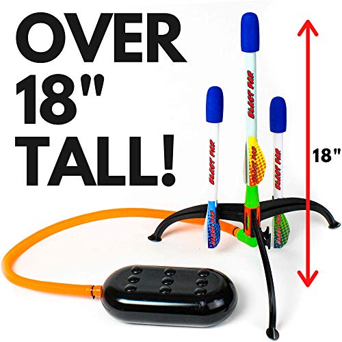 Blast Pad Rocket Launcher Shoots Over 200 Feet High