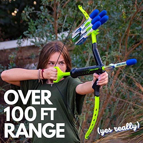 Marky Sparky Bow & Arrow - Shoots Over 100 Feet - Foam Bow & Arrow...