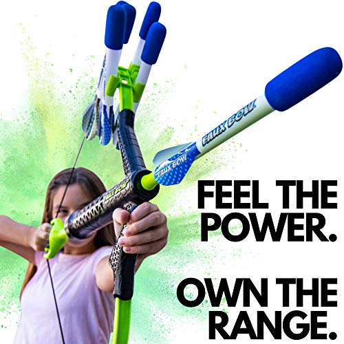 Marky Sparky Bow & Arrow - Shoots Over 100 Feet - Foam Bow & Arrow...