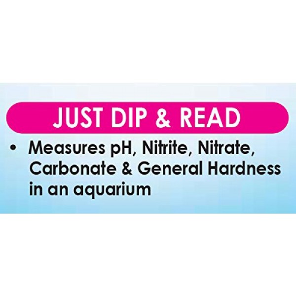 API 5-IN-1 TEST STRIPS Freshwater and Saltwater Aquarium Test Stri...