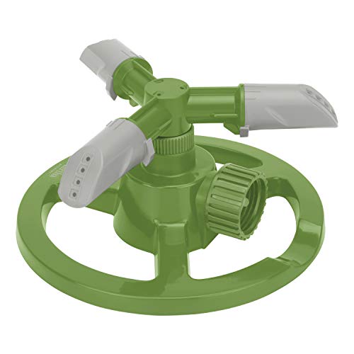 Martha Stewart MTS-CRSPR3 3-Arm Rotating Sprinkler w/ High-Impact-...