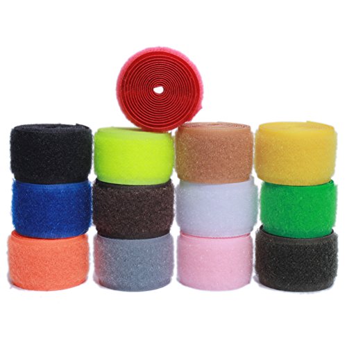 Sew on Hook and Loop Nylon Fabric Magic Fastener Tape by The Yard ...