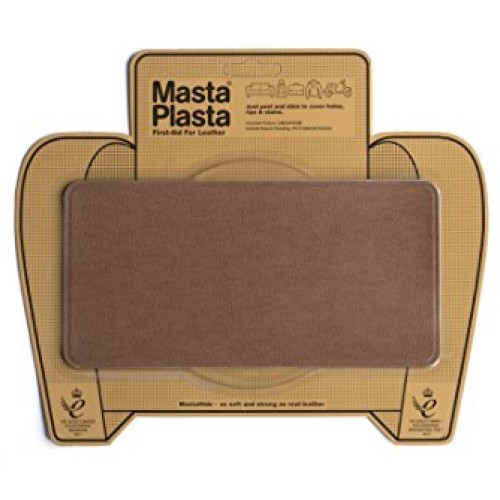 MastaPlasta Self-Adhesive Patch for Leather and Vinyl Repair, Larg...