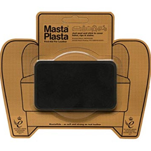 MastaPlasta Self-Adhesive Patch for Leather and Vinyl Repair, Medi...