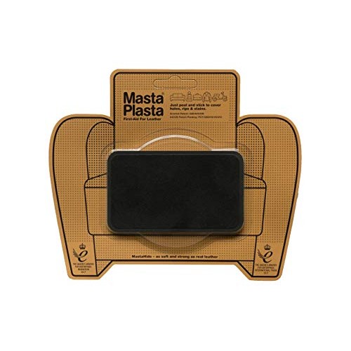 MastaPlasta Self-Adhesive Patch for Leather and Vinyl Repair, Medi...