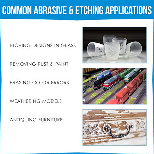 Master Airbrush Gravity Feed Air Abrasive Eraser and Etching Airbr...