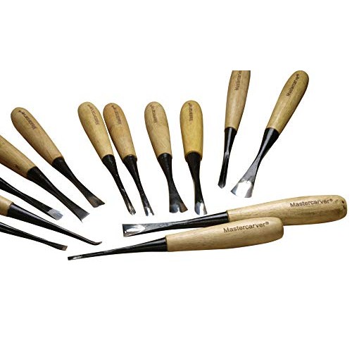 MASTERCARVER 13-piece Carbon Steel carving set