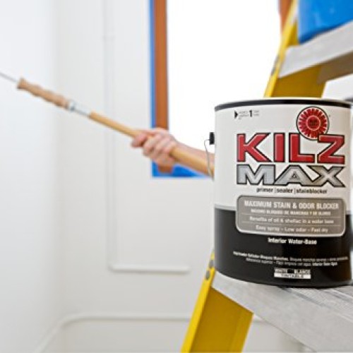 KILZ MAX Maximum Stain and Odor Blocking Interior Latex Primer/Sea...
