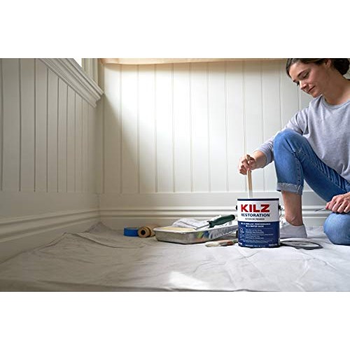 KILZ MAX Maximum Stain and Odor Blocking Interior Latex Primer/Sea...