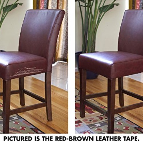 Match N Patch Realistic Dark Brown Leather Repair Tape