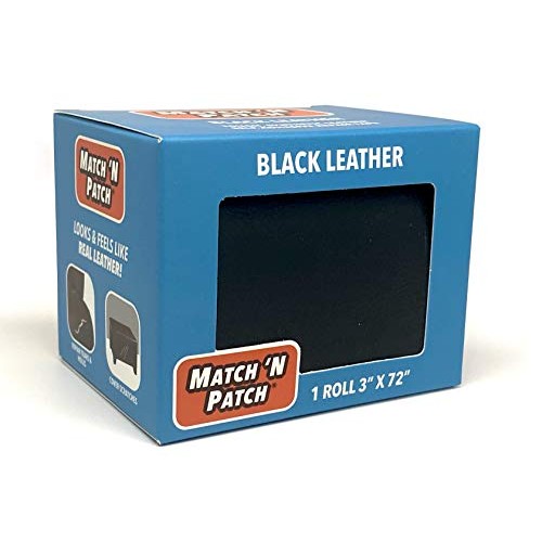 Match N Patch Self-Adhesive Leather Repair Tape, 3 inch x 72 inch...