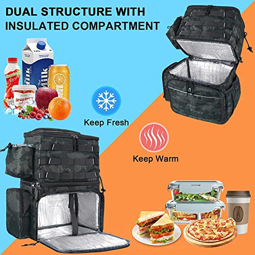 Fishing Tackle Backpack with Cooler, MATEIN Large Fishing Bag with...