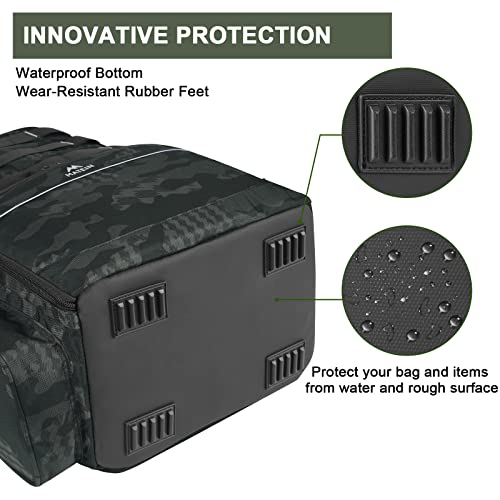 Fishing Tackle Backpack with Cooler, MATEIN Large Fishing Bag with...