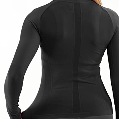 MathCat Seamless Workout Shirts for Women Long Sleeve Yoga Tops Sp...