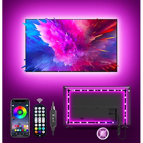 MATICOD LED Lights for TV Led Backlight, 9.84ft RGB Led Strip Ligh...