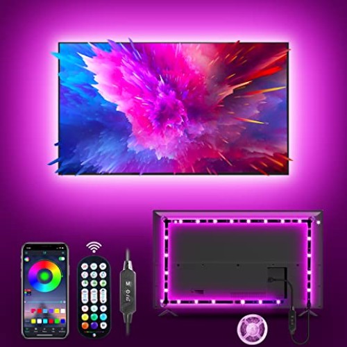 MATICOD LED Lights for TV Led Backlight, 9.84ft RGB Led Strip Ligh...