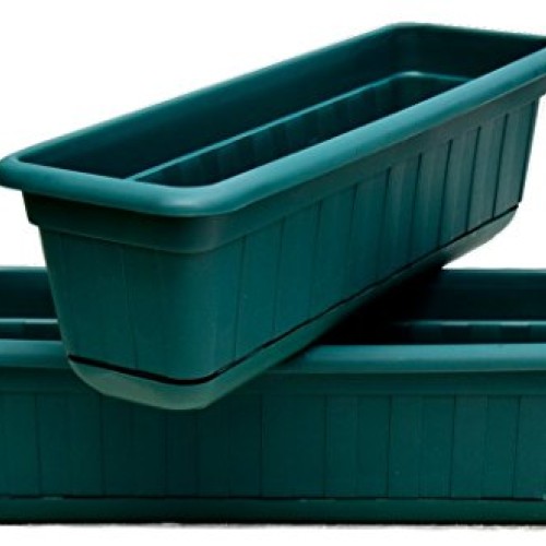 Premium High-Density Plastic Planter & Flower Window Box Gina 18 ...