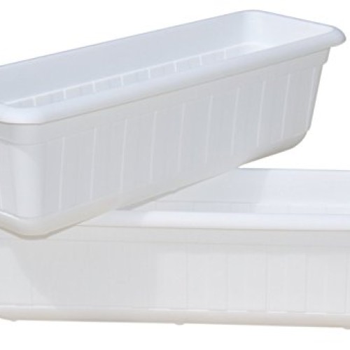 Premium High-Density Plastic Planter & Flower Window Box Gina 18 ...