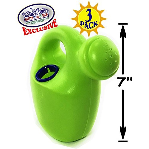 Mattys Toy Stop 7 Plastic Watering Cans for Kids Complete Gift S...