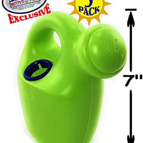 Mattys Toy Stop 7 Plastic Watering Cans for Kids Complete Gift S...