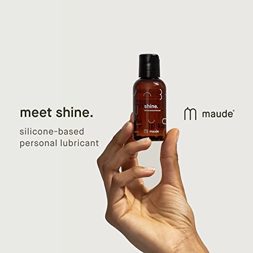 Maude Shine Silicone Long Lasting Personal Lubricant - Hypoallerge...