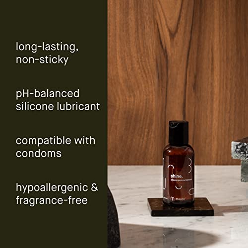 Maude Shine Silicone Long Lasting Personal Lubricant - Hypoallerge...