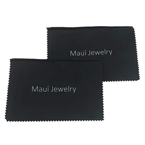 Maui Jewelry Polishing Cloth for Silver, Gold and Platinum 6 by 8...