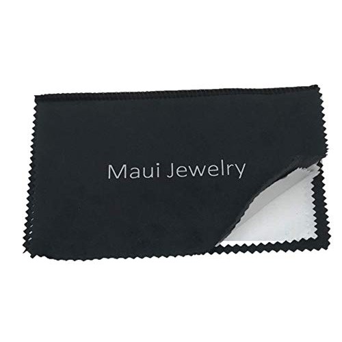 Maui Jewelry Polishing Cloth for Silver, Gold and Platinum 6 by 8...