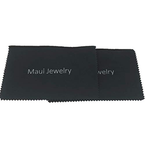 Maui Jewelry Polishing Cloth for Silver, Gold and Platinum 6 by 8...