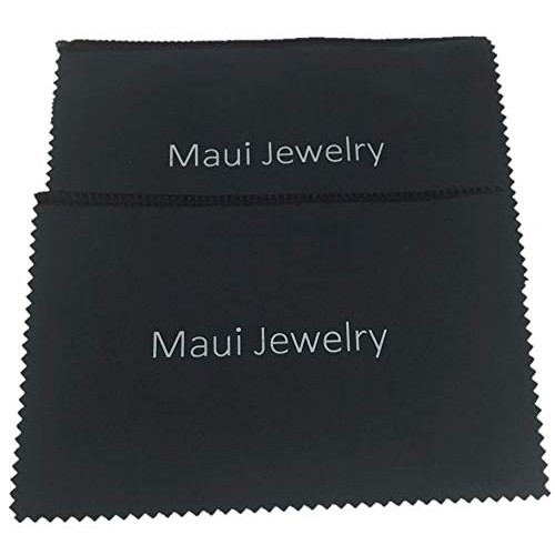 Maui Jewelry Polishing Cloth for Silver, Gold and Platinum 6 by 8...