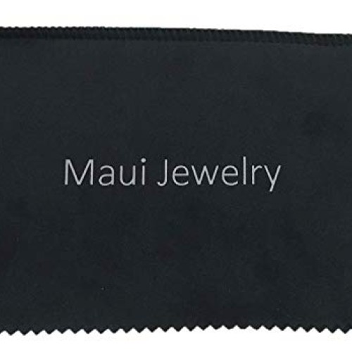 Maui Jewelry Polishing Cloth for Silver, Gold and Platinum 6 by 8...