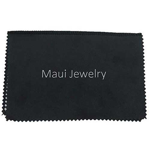Maui Jewelry Polishing Cloth for Silver, Gold and Platinum 6 by 8...