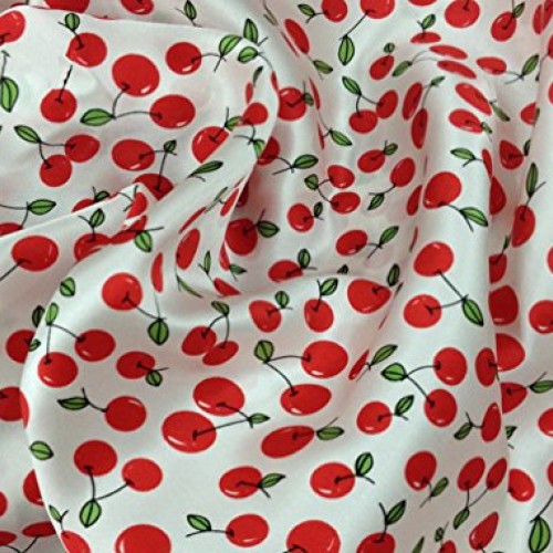 Maxfeel 100% Pure Mulberry Silk Fabric Charmuse Floral Silk 45 Wi...