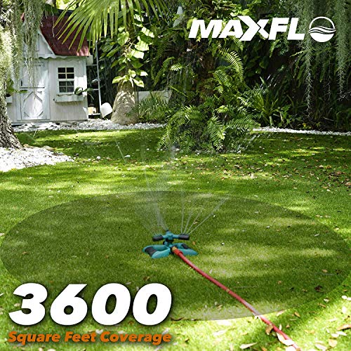 Sprinklers for Yard 2 PACK | Heavy Duty Water Sprinklers for Lawn ...