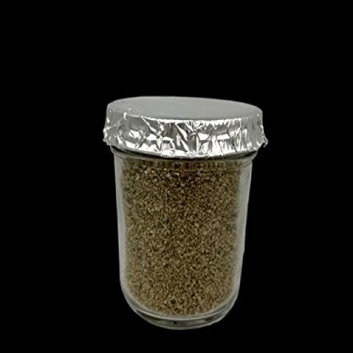Maximumstore - 12 Ultimate Half Pint Mushroom Substrate Jars, Grow...