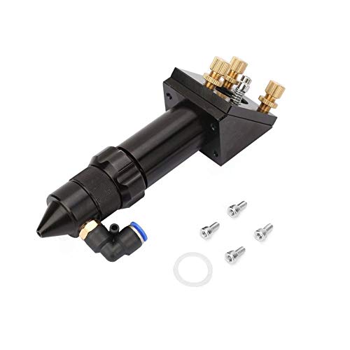 Maxmartt CO2 Laser Head Focus Lens D20mm FL50.8/101.6mm for Laser ...
