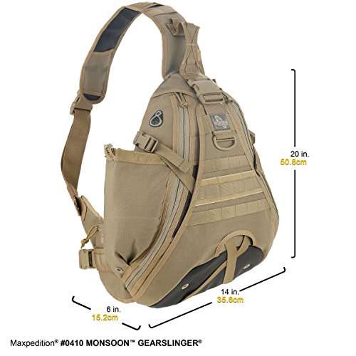 Maxpedition Monsoon Gearslinger, Khaki