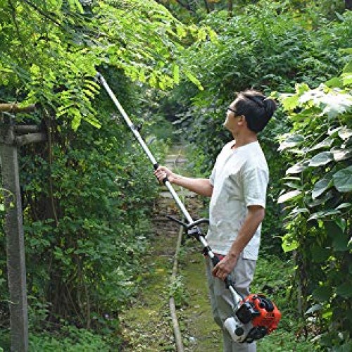 MAXTRA Gas Pole Saw, 42.7CC 2-Cycle Powerful Chainsaw Reach to 15 ...