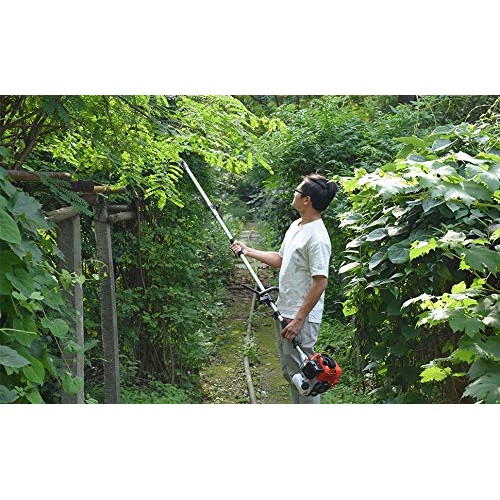 MAXTRA Gas Pole Saw, 42.7CC 2-Cycle Powerful Chainsaw Reach to 15 ...